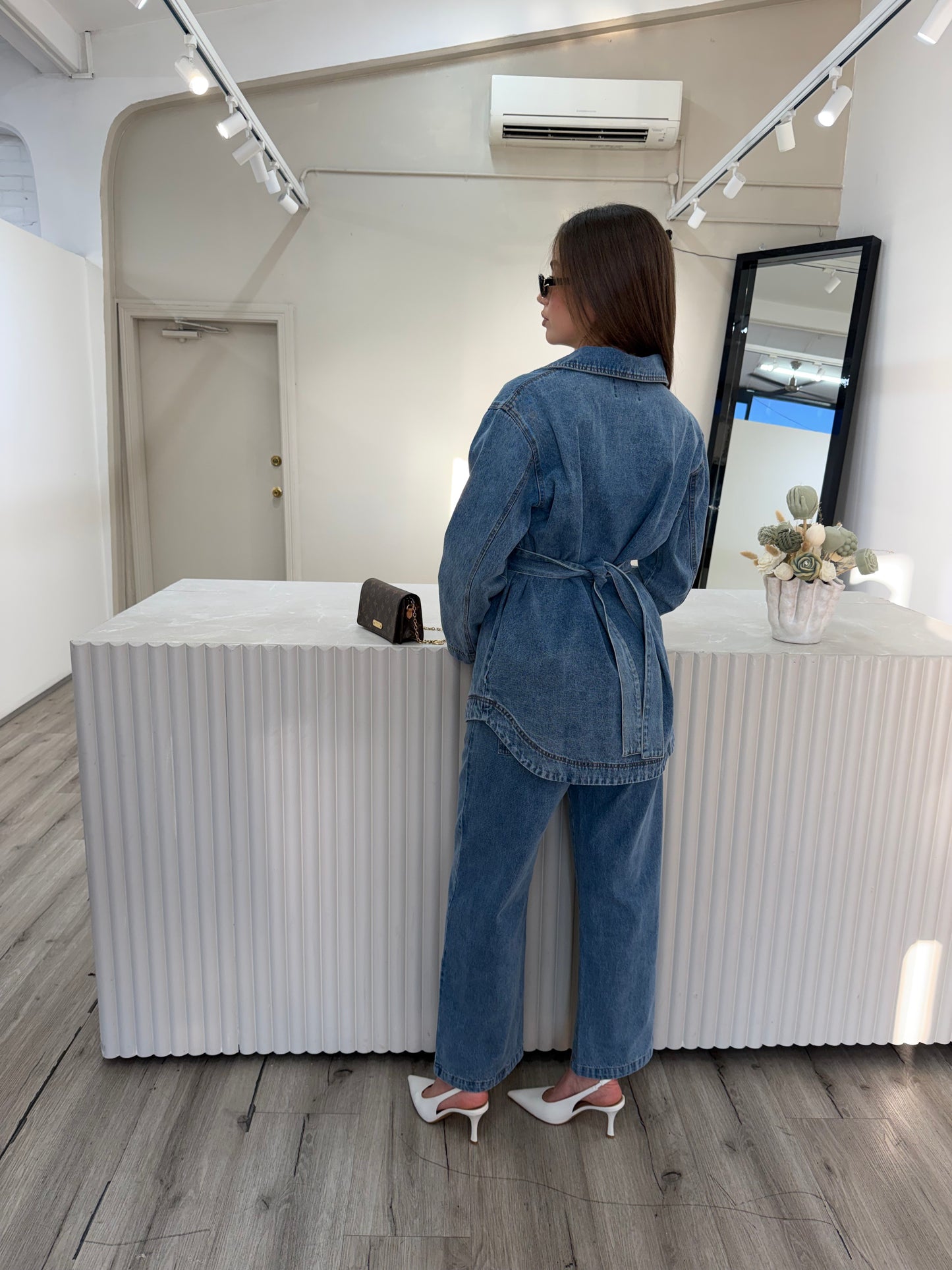 Denim Elegance Set