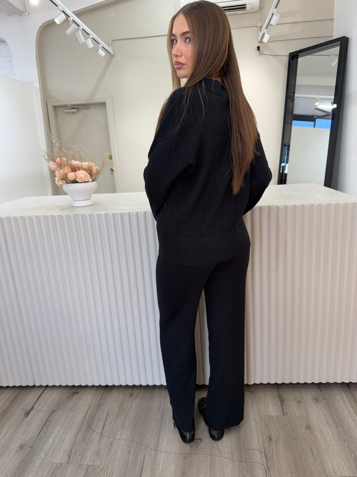 Valerie Ribbed Knit Set