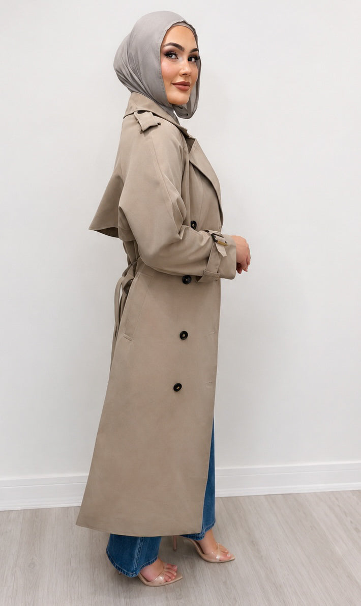 The Classic Trench – Taupe