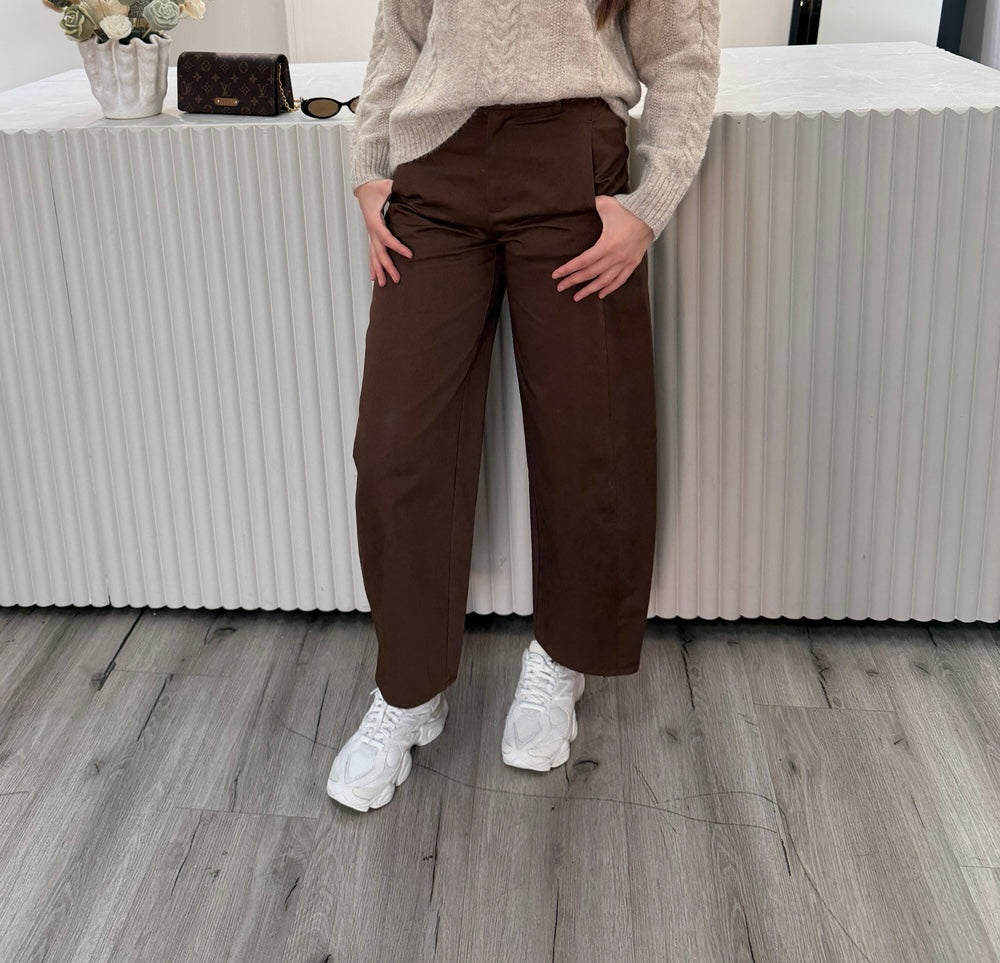 Luxe Barrel Pants