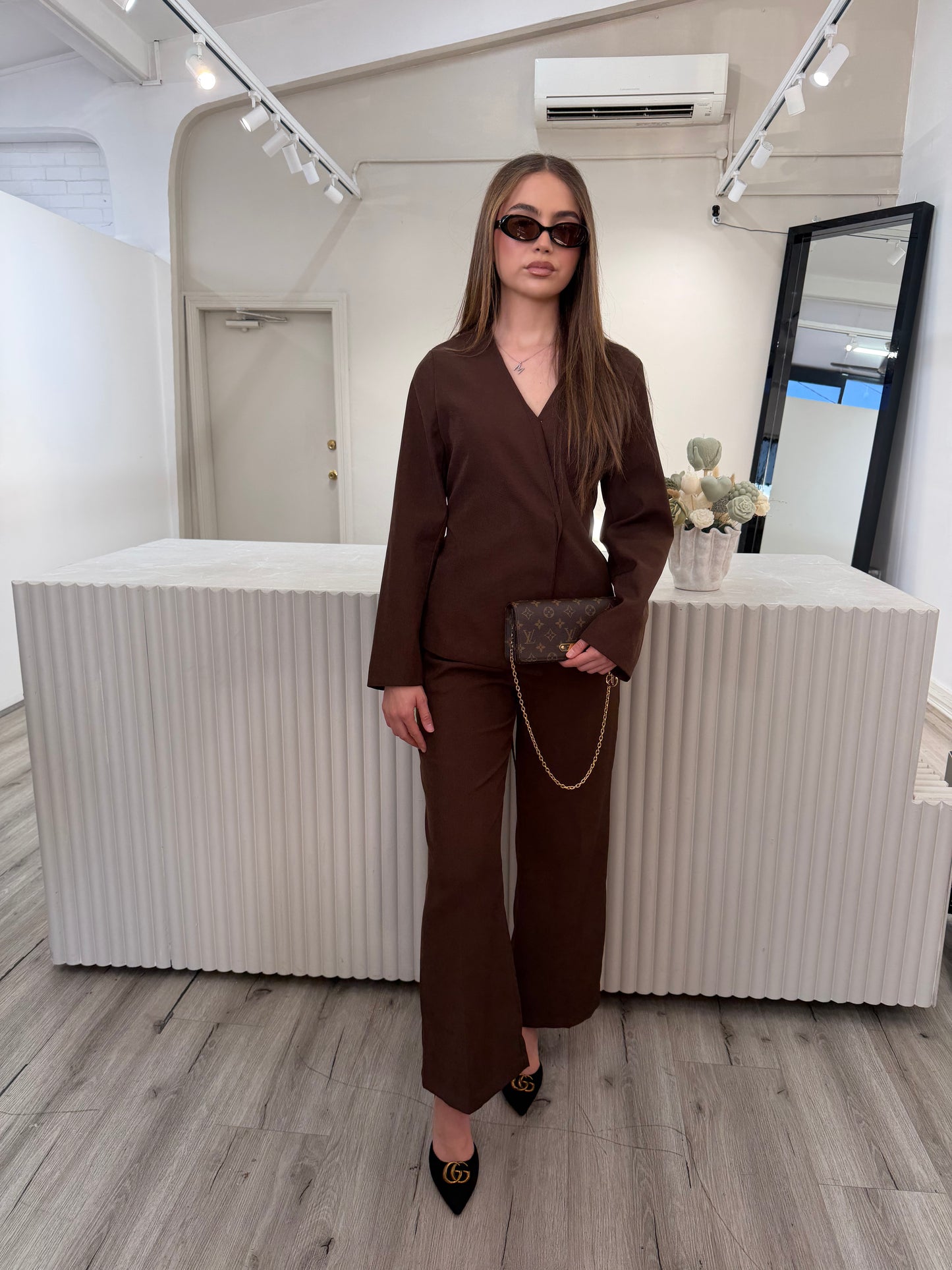 Arabella Set – Chocolate Brown