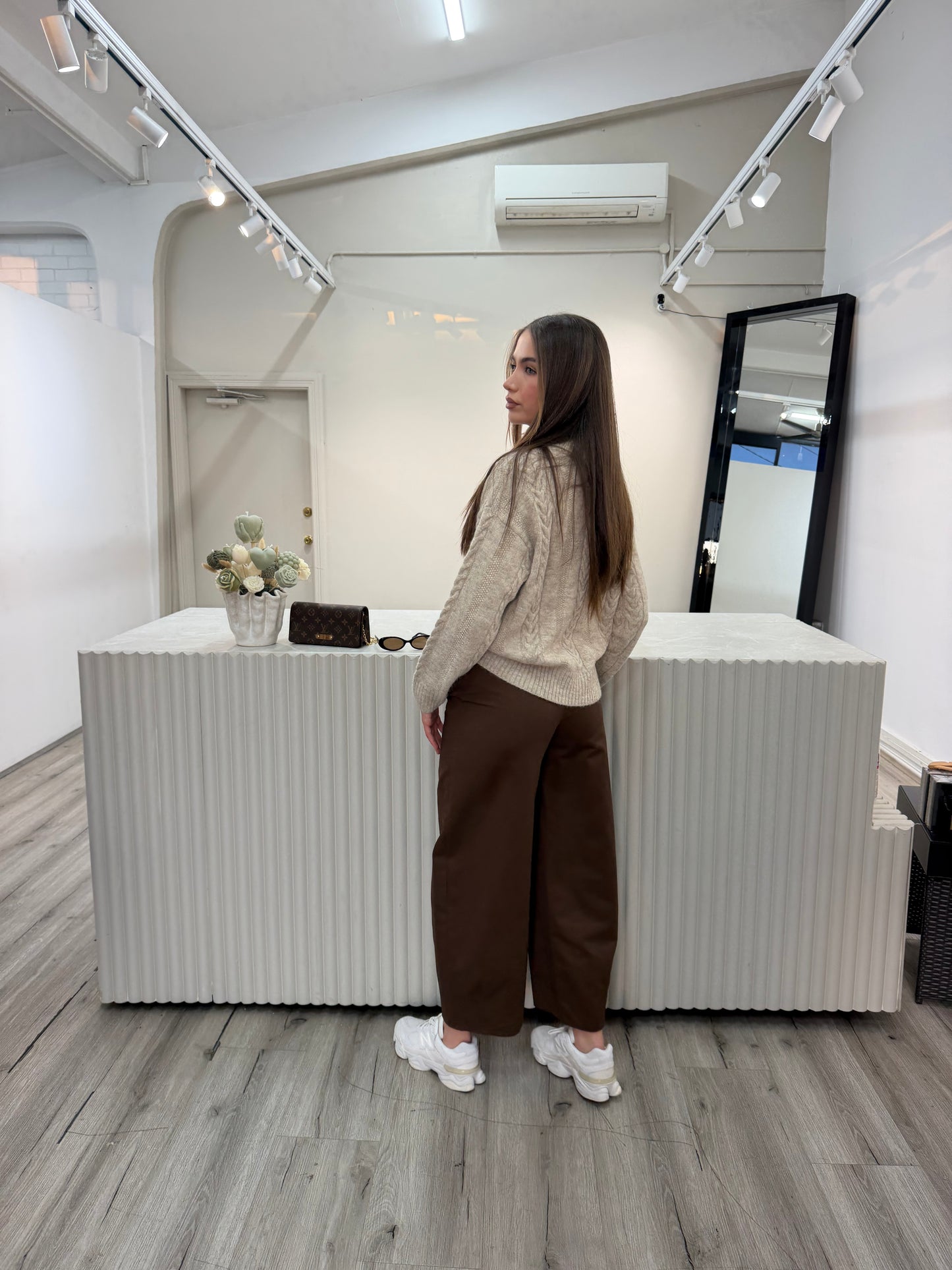 Luxe Barrel Pants