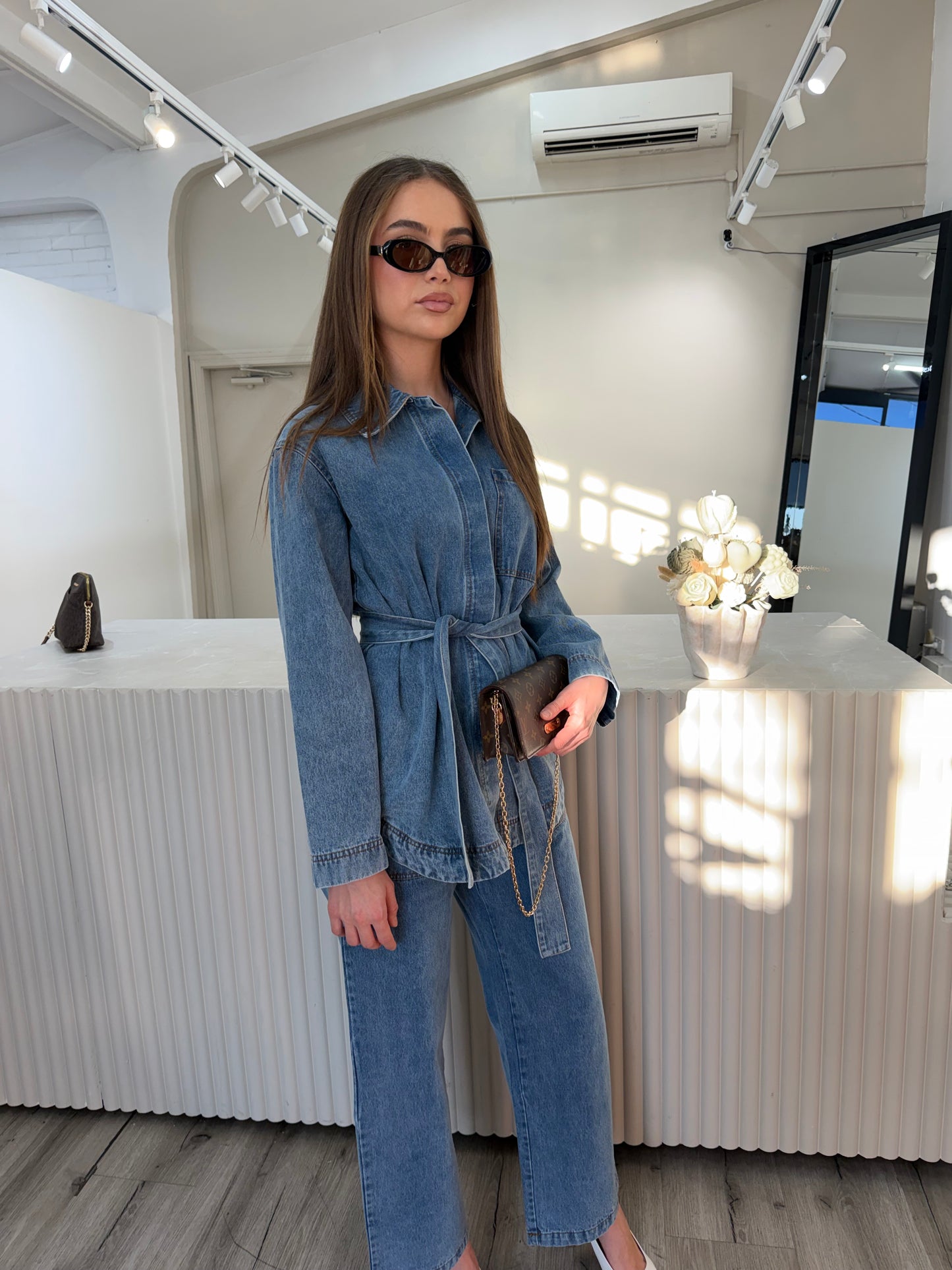 Denim Elegance Set