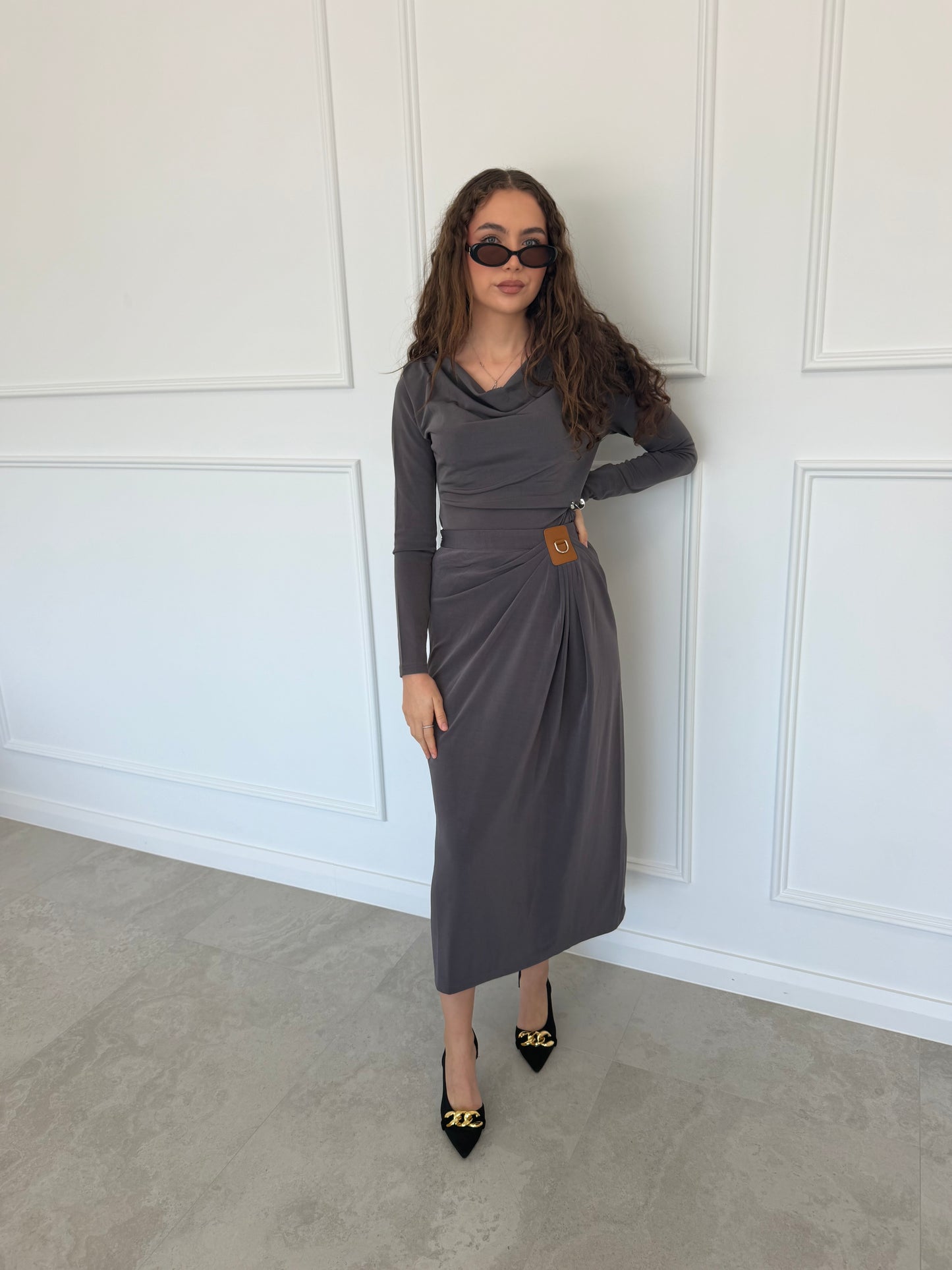 Moonstone Draped Set