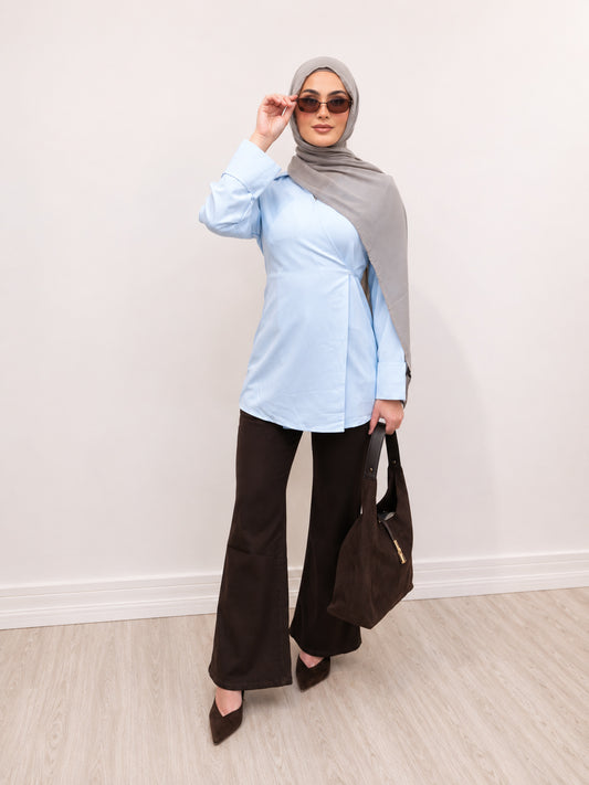 Celina Top – Sky Blue
