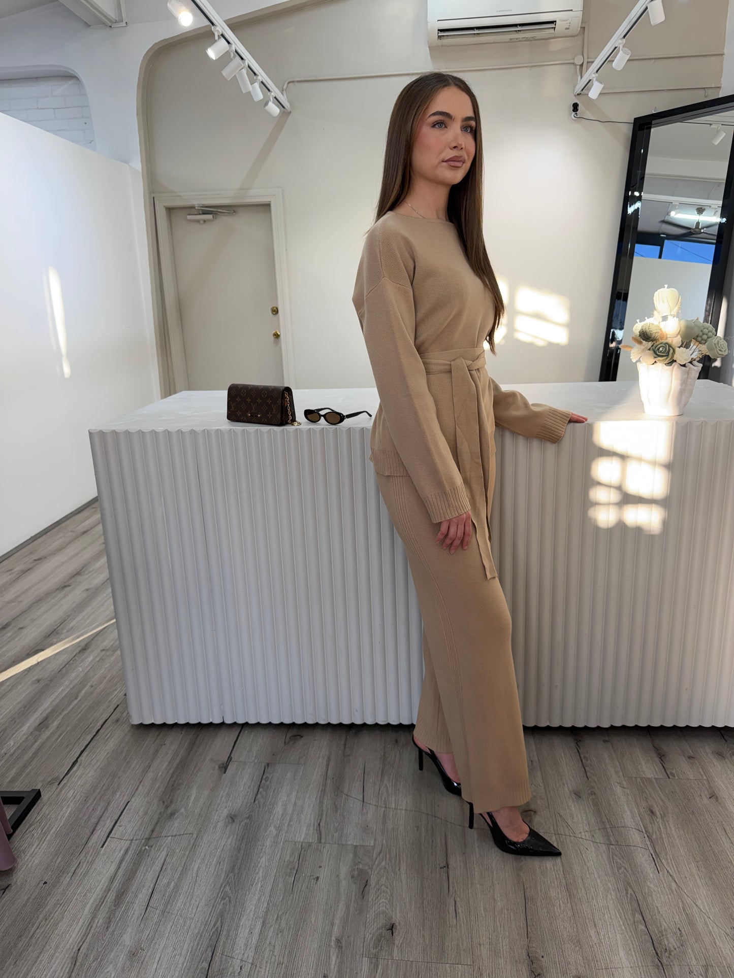 Camelia knit Set