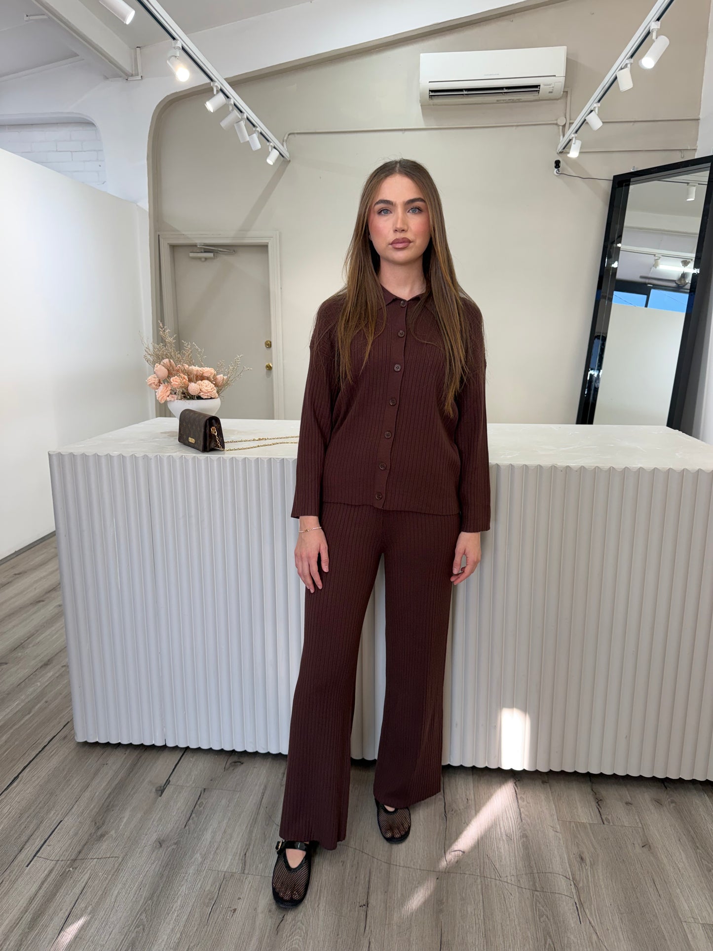 Valerie Ribbed Knit Set