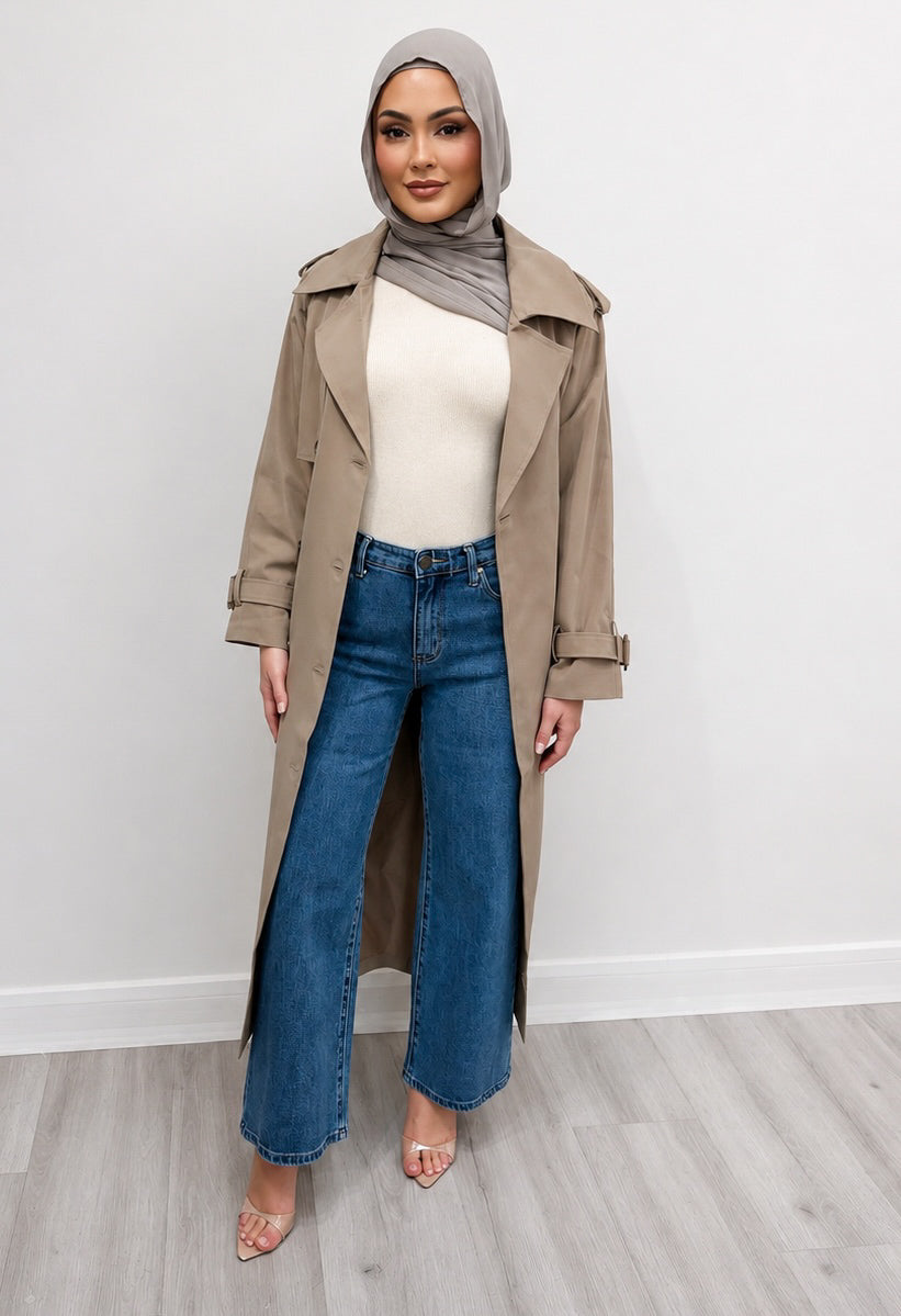 The Classic Trench – Taupe
