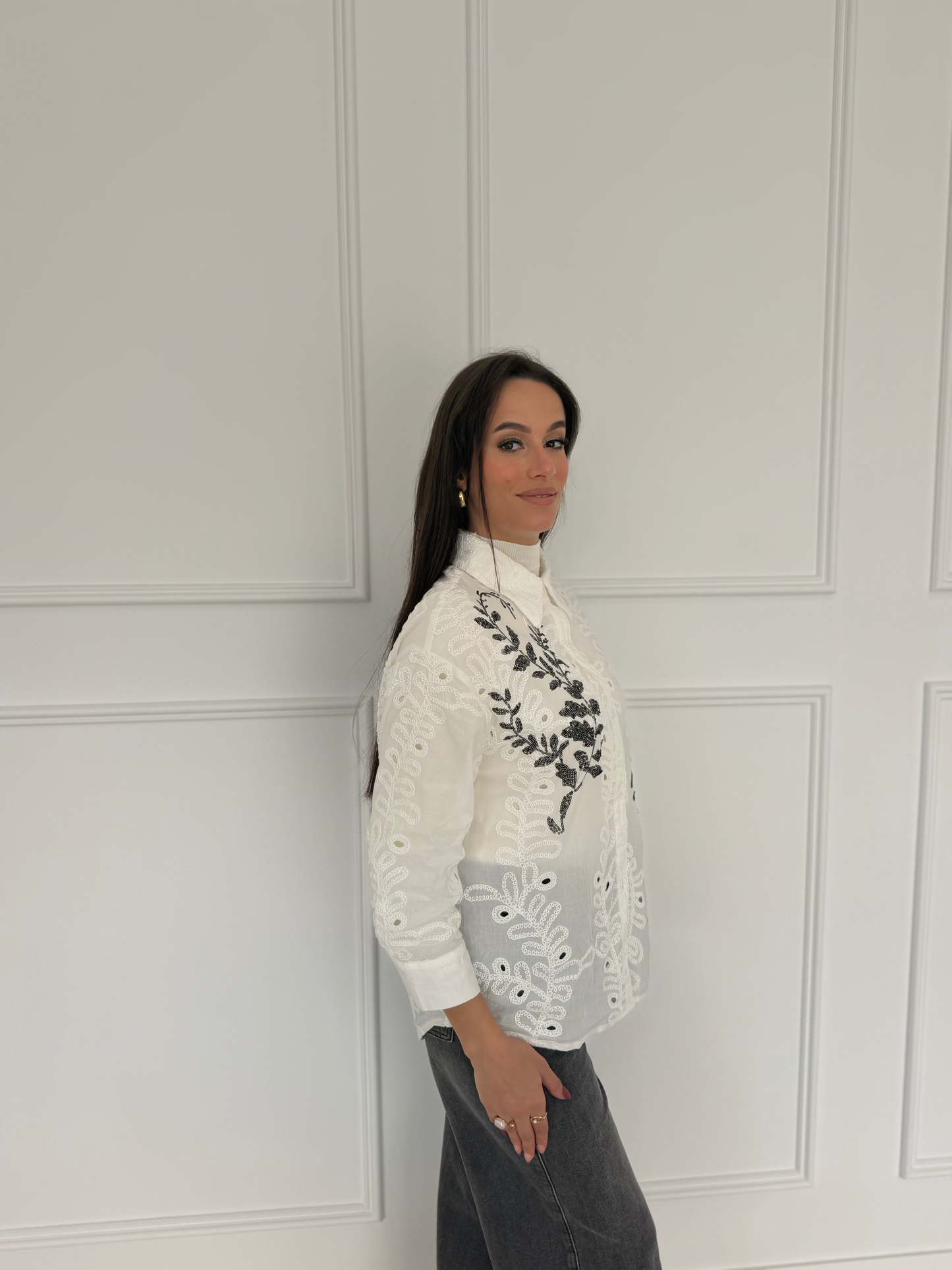 Elowen Embroidered Shirt